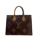 Louis Vuitton on the Go MM Giant Monogram Tote