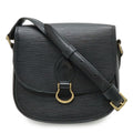 Louis Vuitton Epi Mini Saint Cloud Shoulder Bag Pochette Crossbody Leather Noir