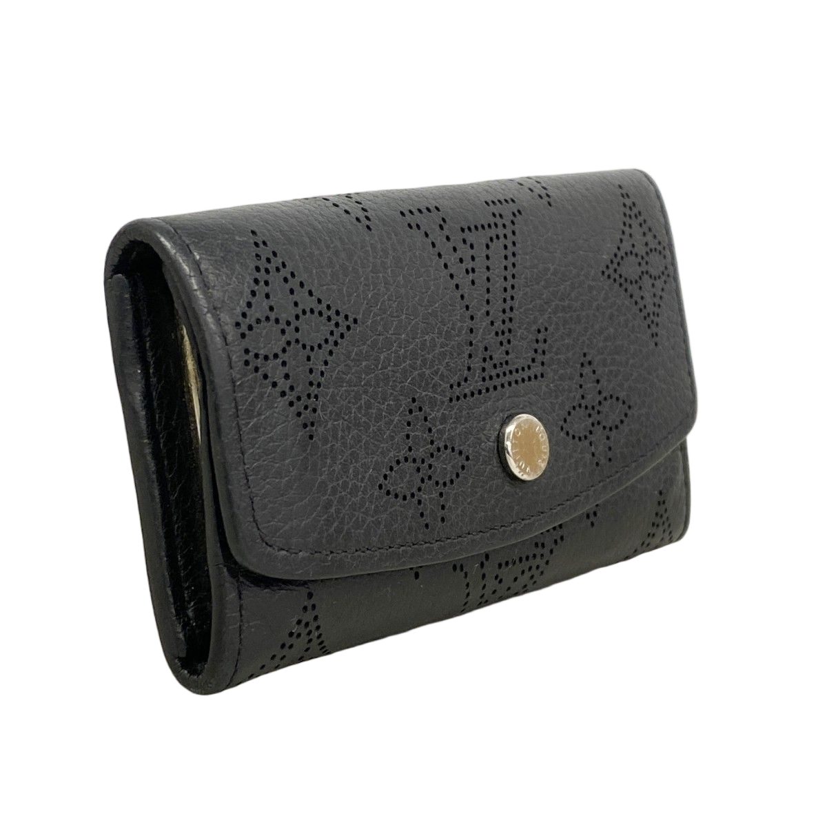 Louis Vuitton Key Case Mahina Multicles 4 Noir Key Holder — view 2