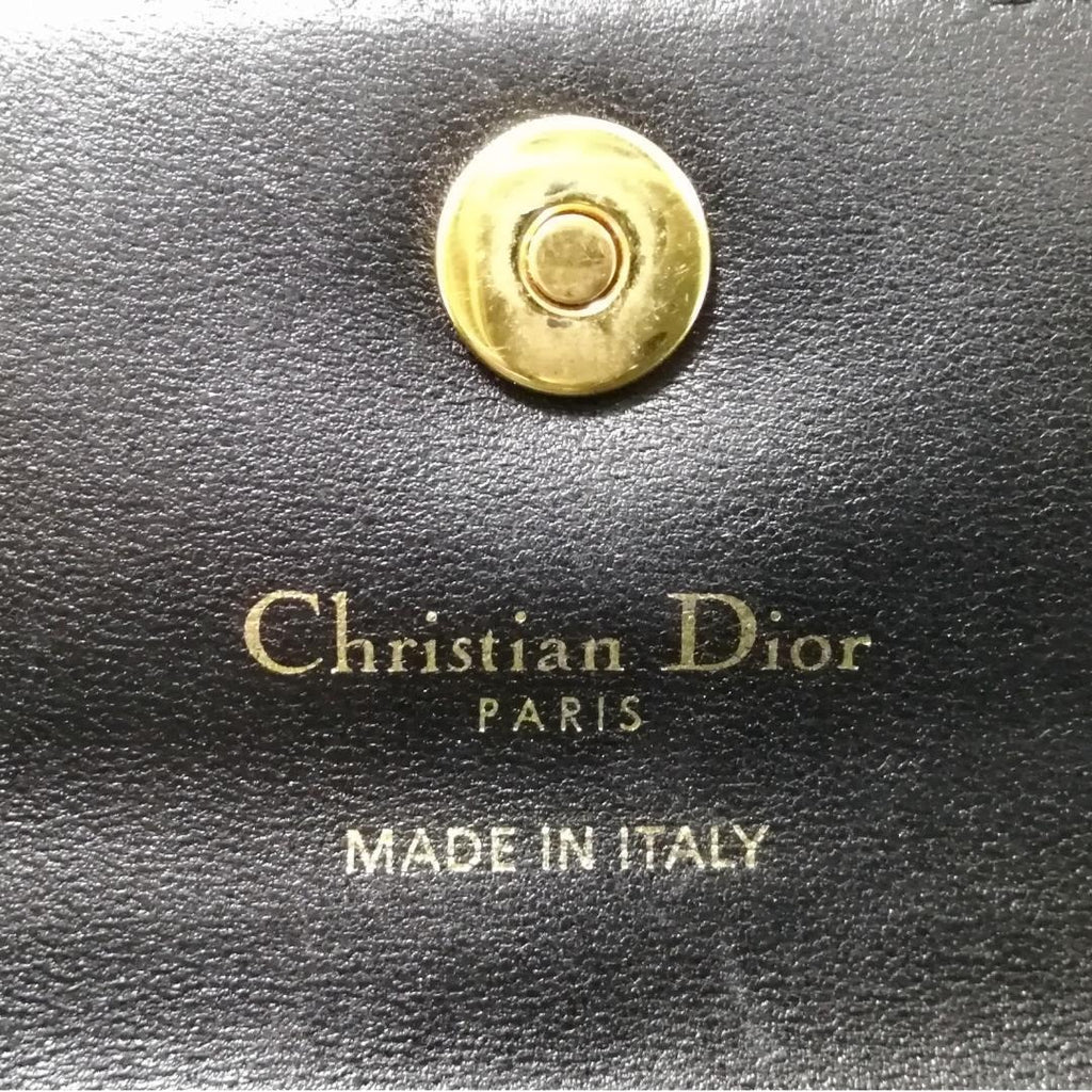 Dior Wallet Black Gold — view 5