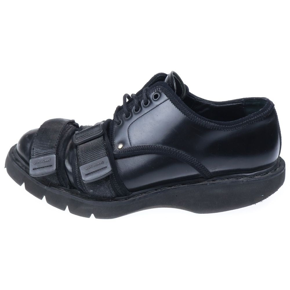 Dior Newwave Double Strap Low Cut Sneakers Shoes Black