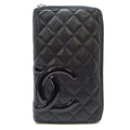 Chanel Long Black Wallet