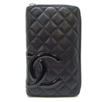 Chanel Long Black Wallet