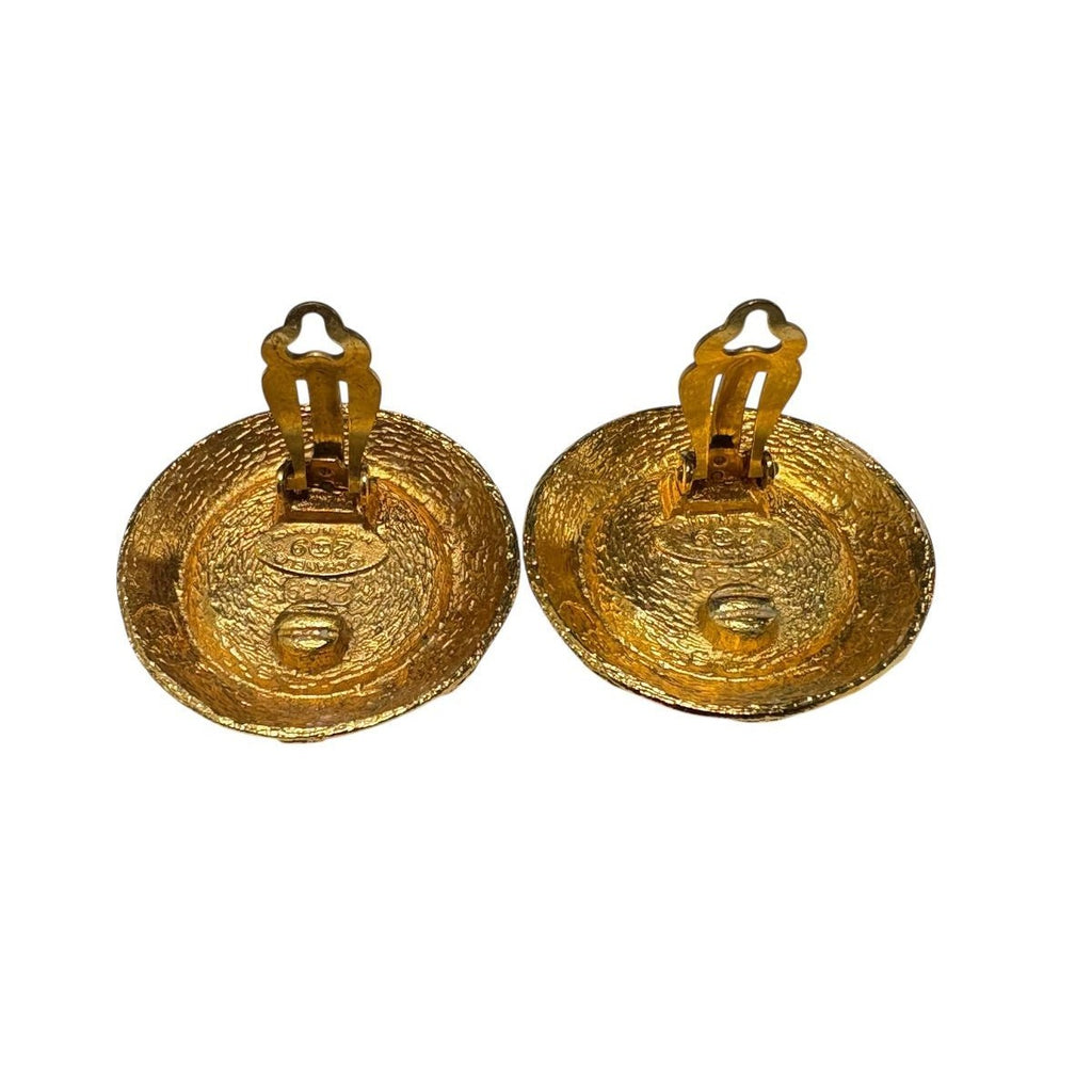 Chanel Pearl Earrings Coco 29 Vintage — view 3