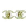 Chanel Coco Mark Plastic Green 02 P Accessories Cute