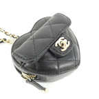 Chanel Bag Charm Handbag Gold — view 2