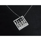 Dior Surf Necklace Key Ring Set Silver Yellow — view 3