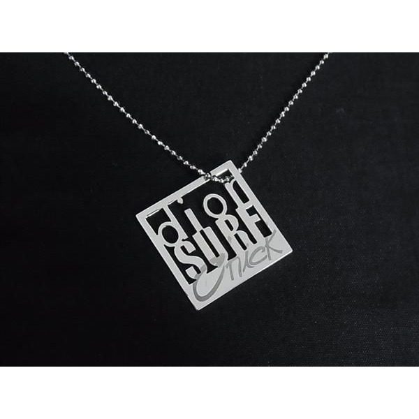Dior Surf Necklace Key Ring Set Silver Yellow — view 3