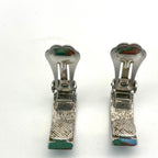Dior Earrings Silver Logo Formal — view 7