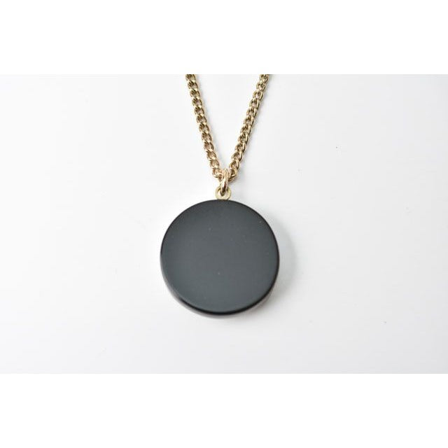 Chanel Coco Mark CC Rhinestone Gold Black — view 4