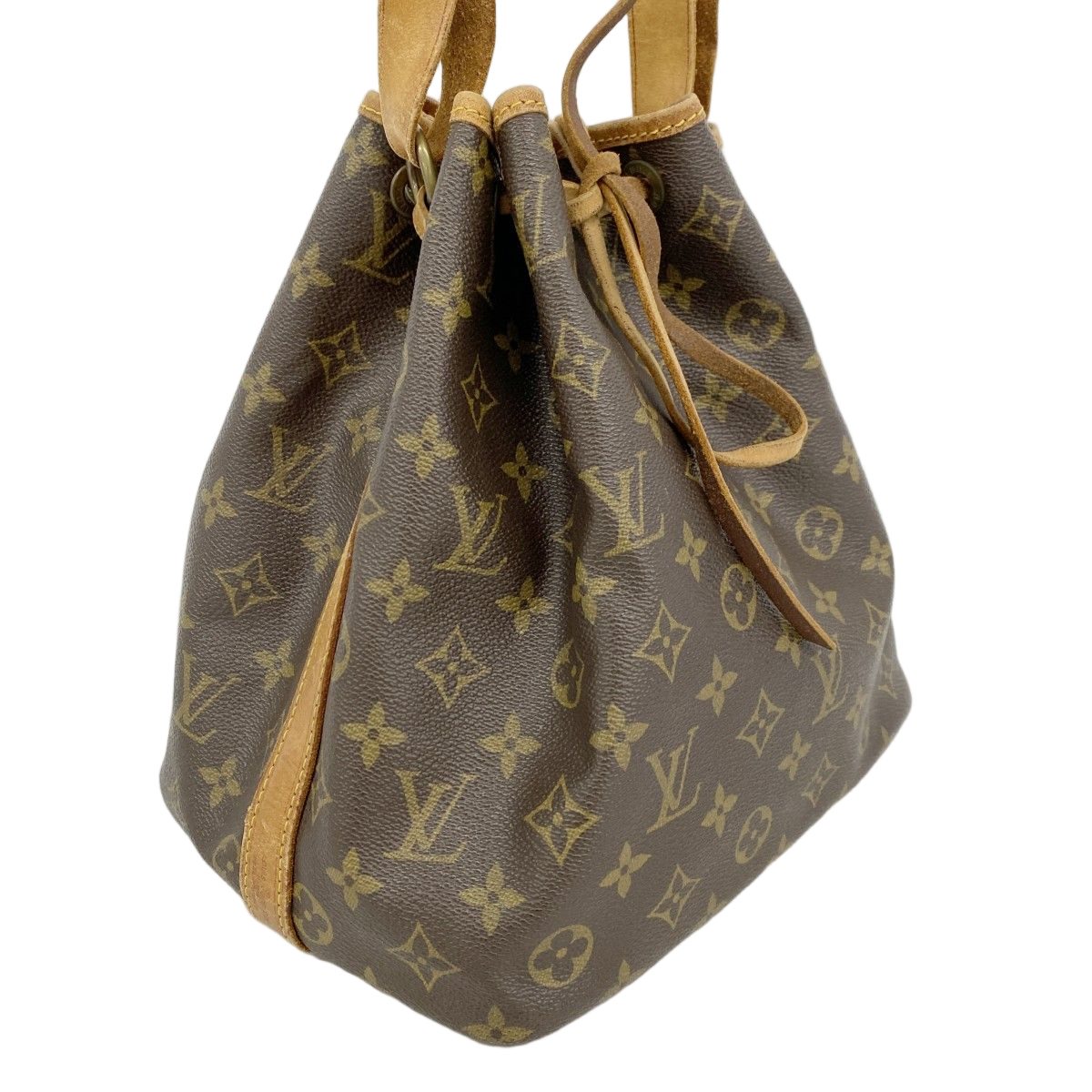 Louis Vuitton Shoulder Bag Monogram Petit Noe Brown — view 2