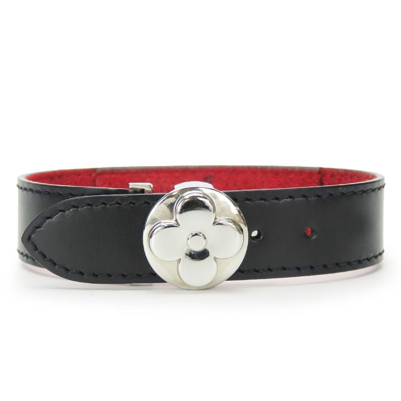 Louis Vuitton Bangle Bracelet Vuguetlac Monogram Calf Metal Noir Black — view 2