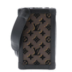 Louis Vuitton Vertical Soft Trunk Noir Monogram Tuffetage