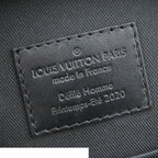 Louis Vuitton Vertical Soft Trunk Noir Monogram Tuffetage — view 6