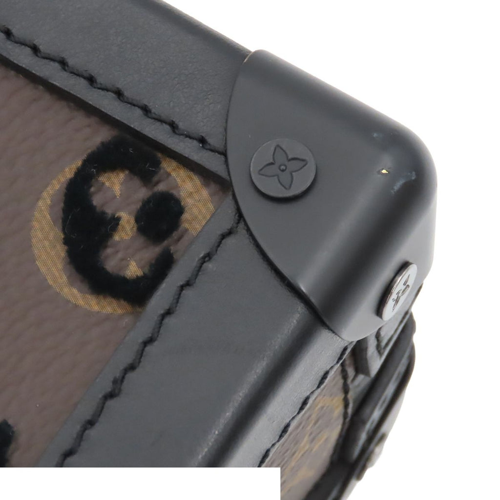Louis Vuitton Vertical Soft Trunk Noir Monogram Tuffetage — view 7
