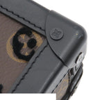 Louis Vuitton Vertical Soft Trunk Noir Monogram Tuffetage — view 7