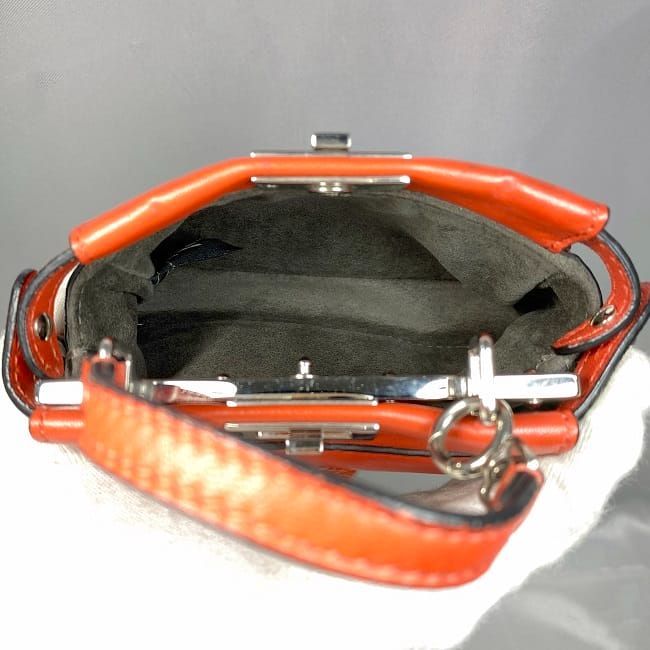 Fendi 2-Way Bag Micro Peekaboo Red — view 7