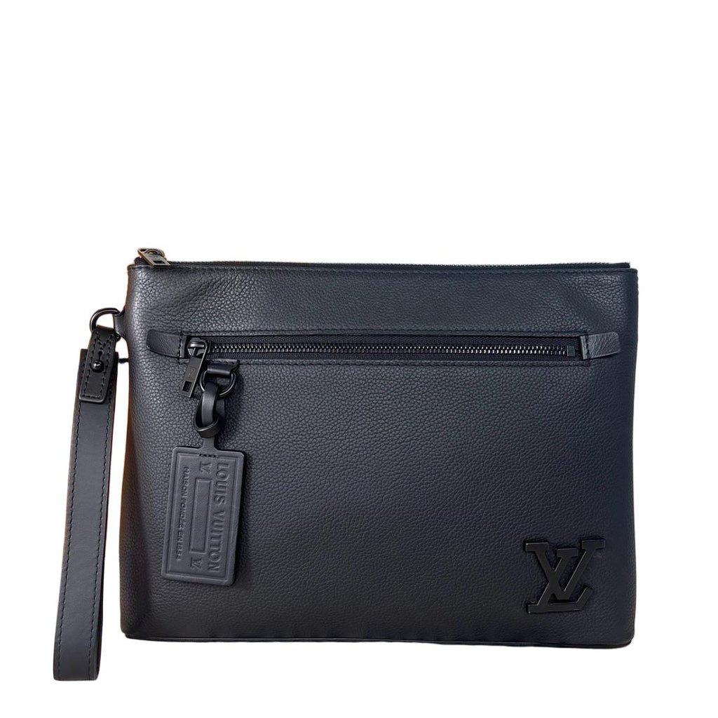 Louis Vuitton LV Aerogram Takeoff Pouch Clutch