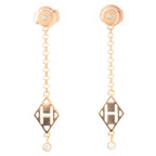 Hermes Libris Diamond Earrings 750 Gambard