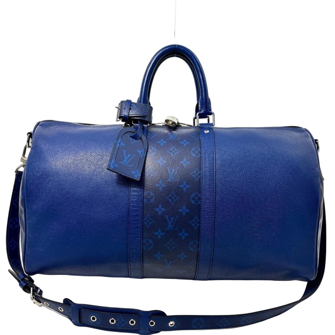 Louis Vuitton Taigarama Keepall Bandouliere 50 Boston