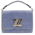 Louis Vuitton Twist MM Epi Leather Denim Shoulder Bag