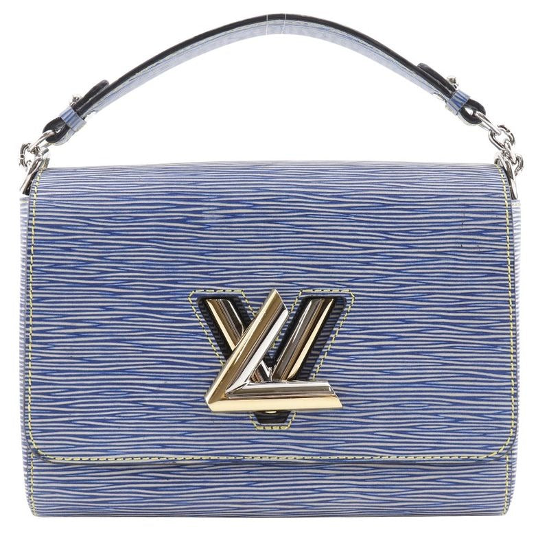 Louis Vuitton Twist MM Epi Leather Denim Shoulder Bag