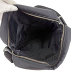 Gucci Crossbody Bag Shoulder Black Cima Leather GG Pattern Nylon Canvas — view 9