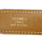 Hermes Belt Constance Box Calf Courchevel Black Gold — view 2