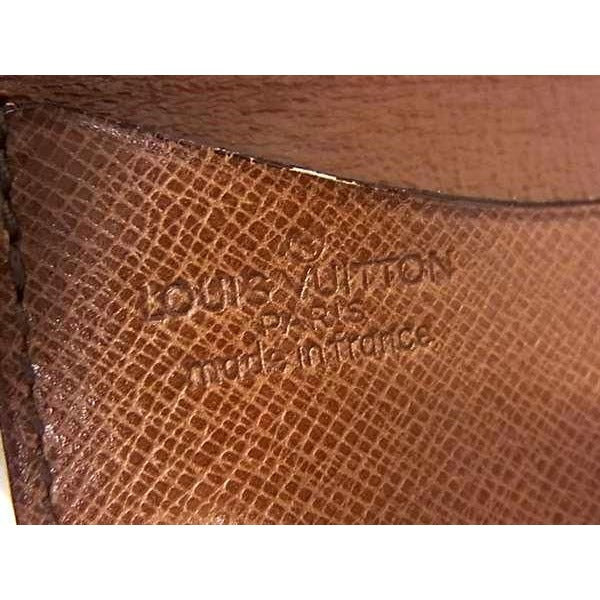 Louis Vuitton Coin Case Monogram Porte Monet Gueuze Brown Leather — view 2