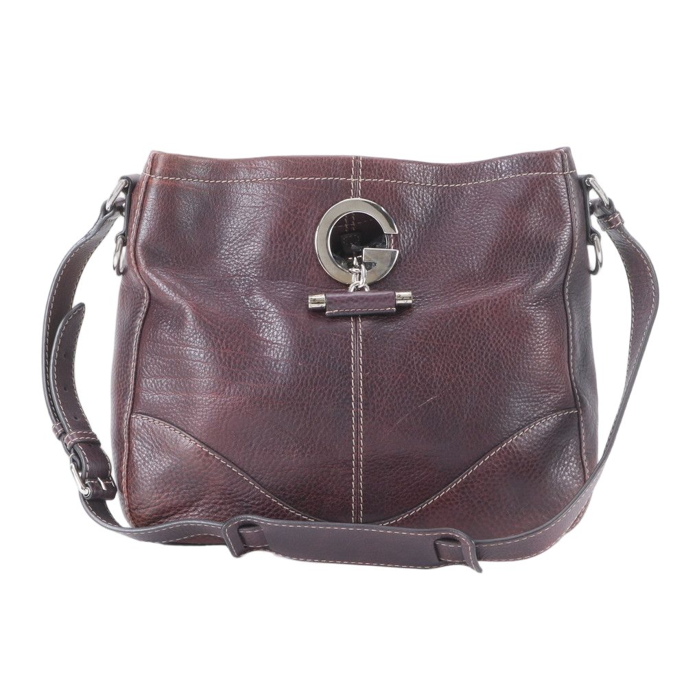Gucci Charlotte Leather Shoulder Bag Crossbody Hand Tote