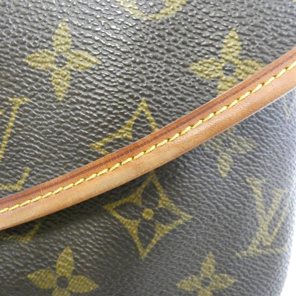 Louis Vuitton Monogram Saumur Shoulder Bag Brown Marron — view 3