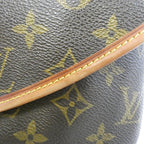 Louis Vuitton Monogram Saumur Shoulder Bag Brown Marron — view 3