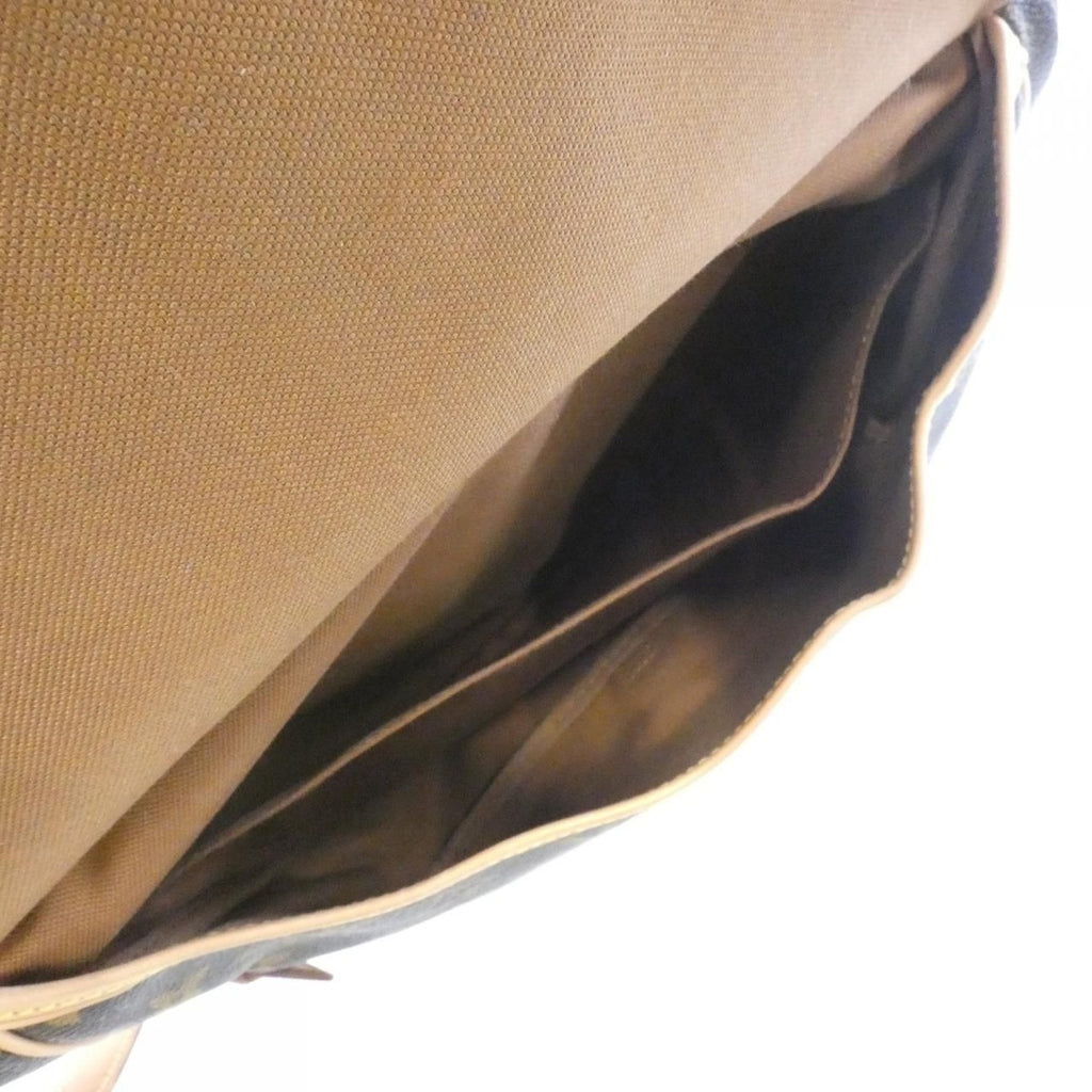 Louis Vuitton Monogram Saumur Shoulder Bag Brown Marron — view 8