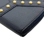Yves Saint Laurent Coin Case Black Purse Leather — view 7