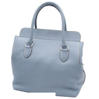 Hermes Toolbox 26 Blue Run Silver Evercolor 2-Way Shoulder Bag — view 2