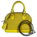 Louis Vuitton Handbag Alma BB Epi Leather Pistache Yellow