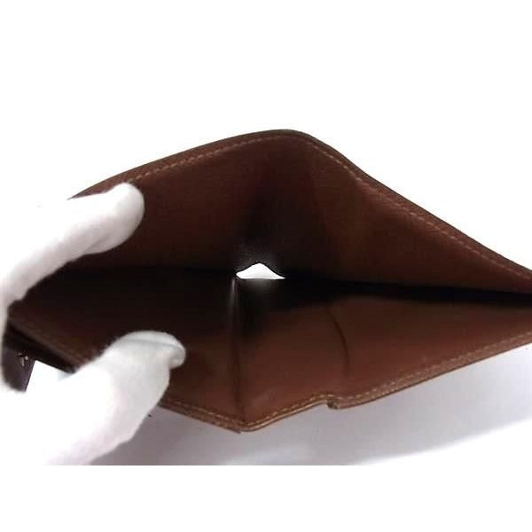 Louis Vuitton Trifold Wallet Monogram Porte-tresor Etui Papier Brown — view 6