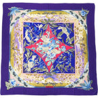 Hermes Carre 140 Tropiques Cashmere Silk Multicolor Scarf 0823