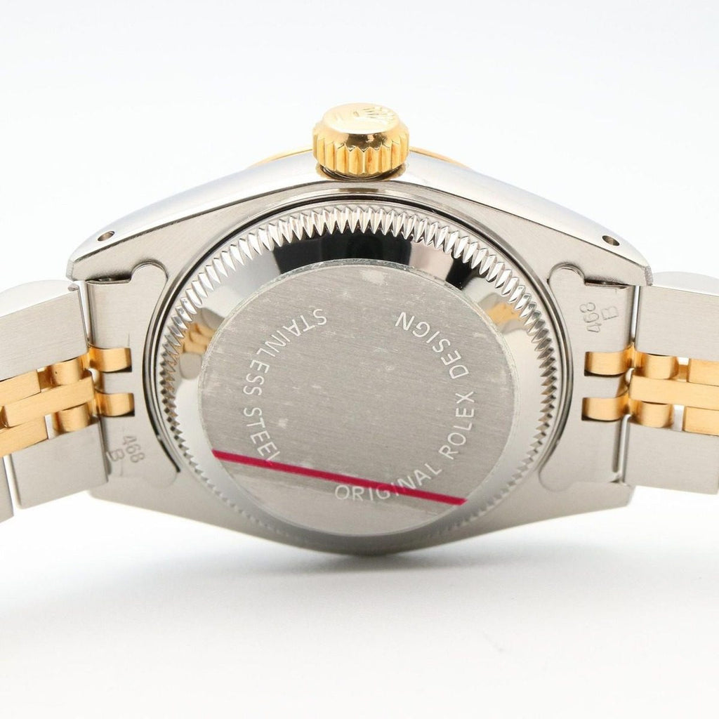 Rolex Datejust Number CH BA 18k Stainless Steel Watch — view 4