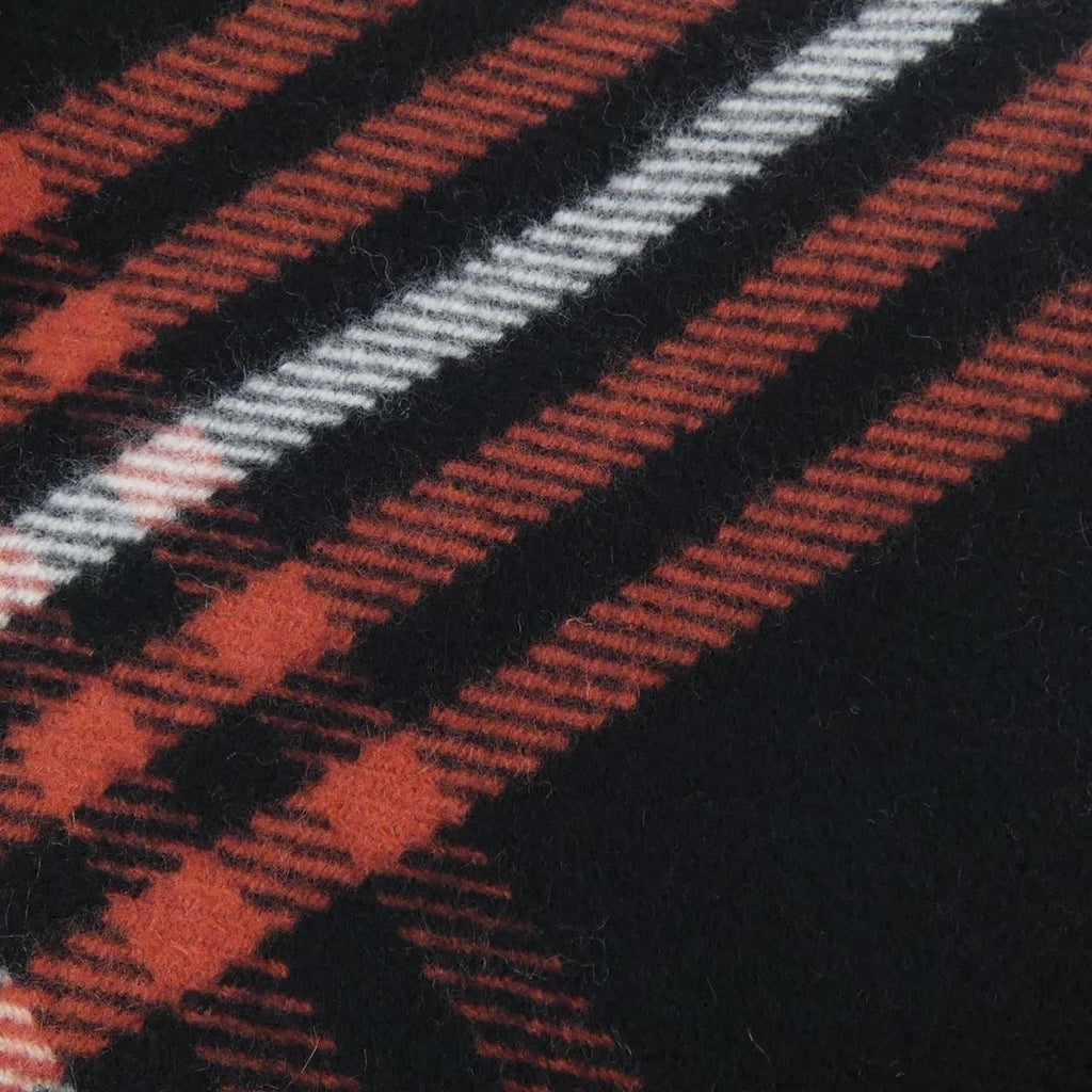 Hermes Blanket Check Stole — view 4