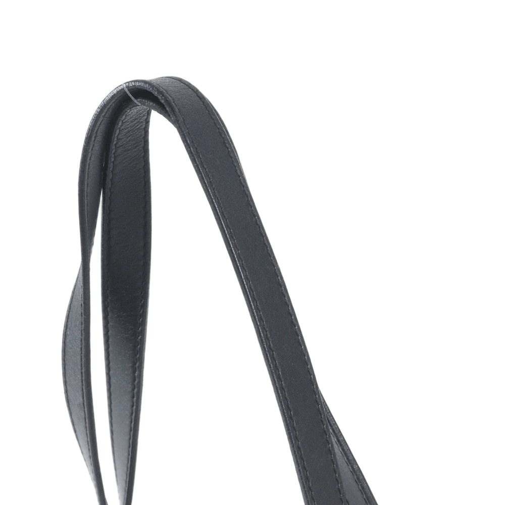 Gucci GG Canvas Leather Tote Shoulder Hand Black — view 2