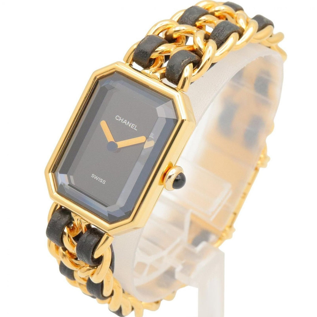 Chanel Watch Premiere M Black Leather — view 2