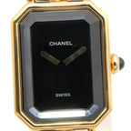 Chanel Watch Premiere M Black Leather — view 3