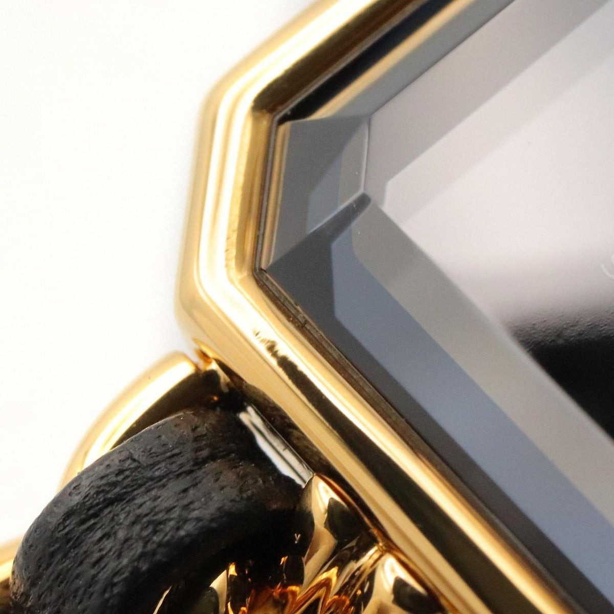 Chanel Watch Premiere M Black Leather — view 9