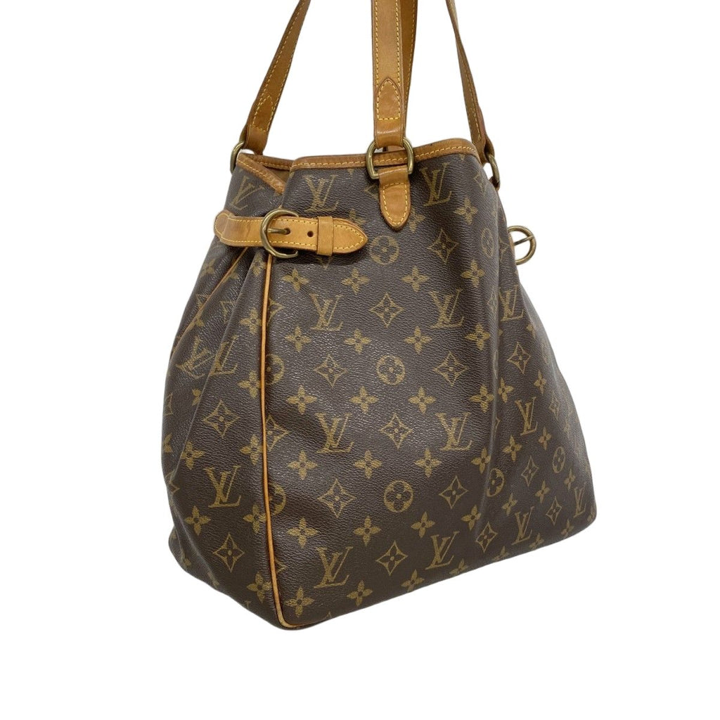 Louis Vuitton Tote Monogram Batignolles Vertical Brown — view 2