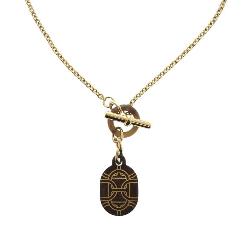 Hermes Chaine D'ancre Buffalo Horn Necklace 0027 — view 2