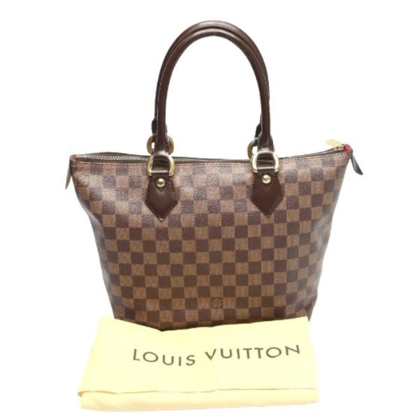 Louis Vuitton Damier Handbag Sarea PM Brown