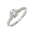 Chanel Camellia Diamond 47 Ring Pt Platinum