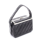 Chanel Handbag Quilted Black Lambskin — view 2
