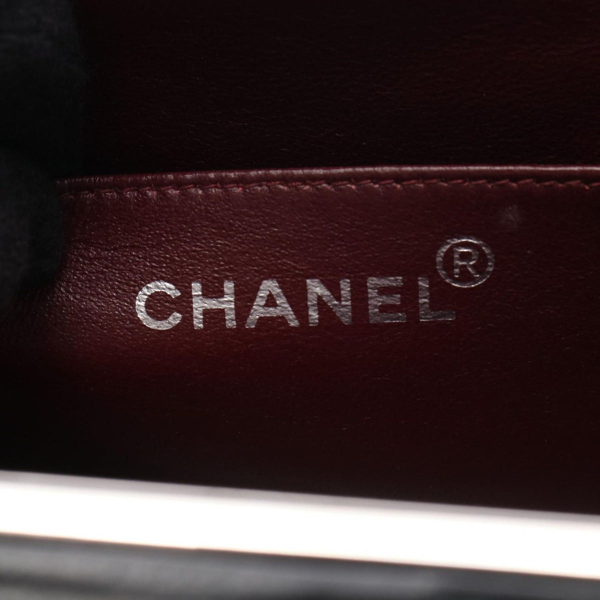 Chanel Handbag Quilted Black Lambskin — view 4